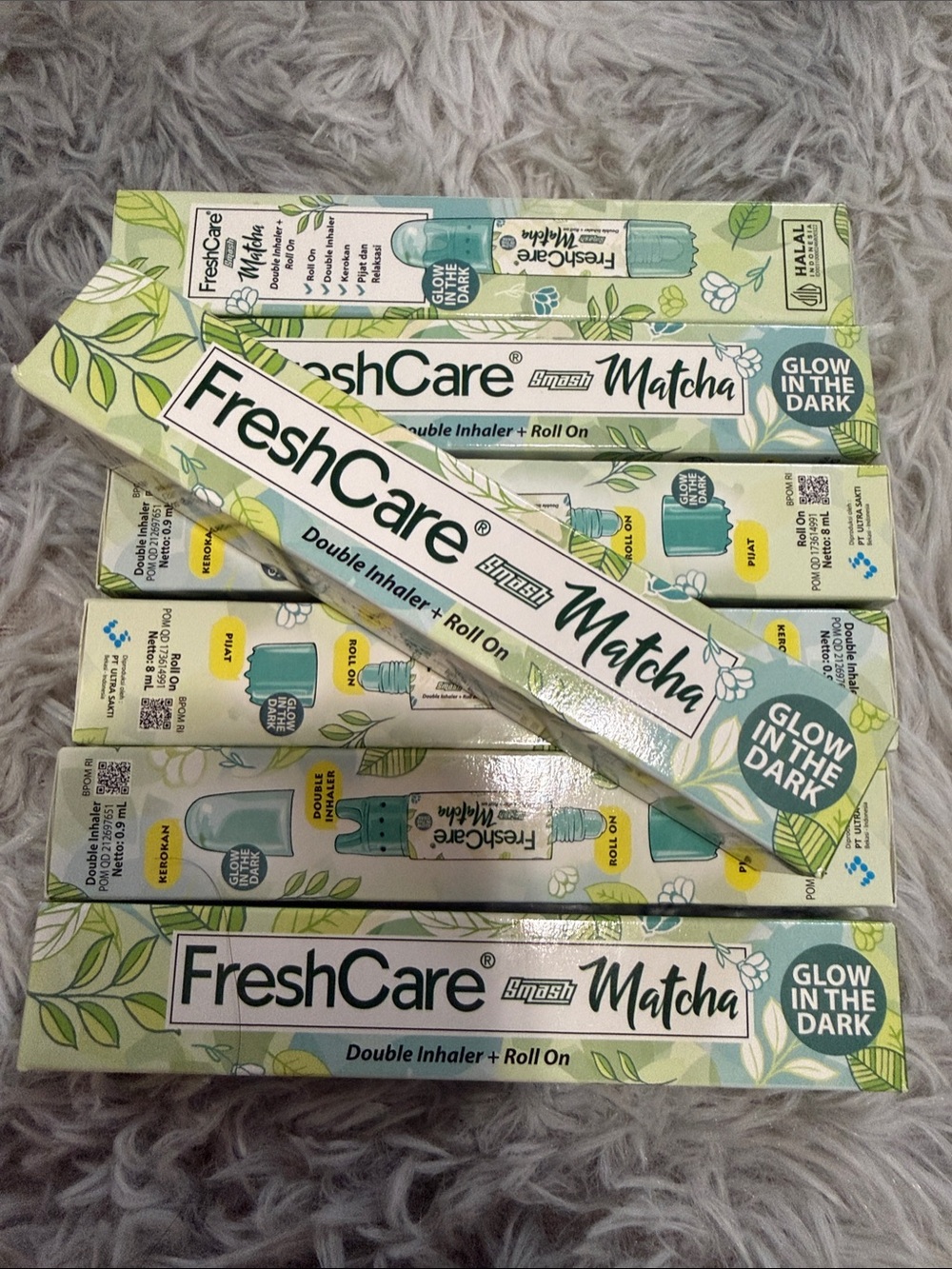 fresh Matcha Double Inhaler + Roll On - Green
